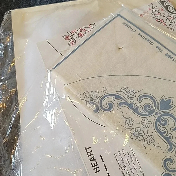 🌴3/$15🌴 The Creative Circle 1993 Door To Your Heart Needle Craft Kit - Picture 8 of 11